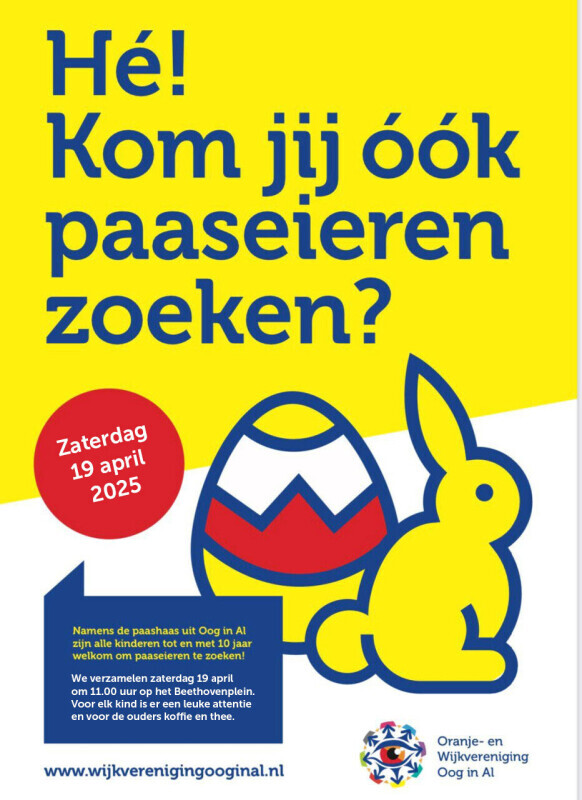 Paaseieren zoeken 2025